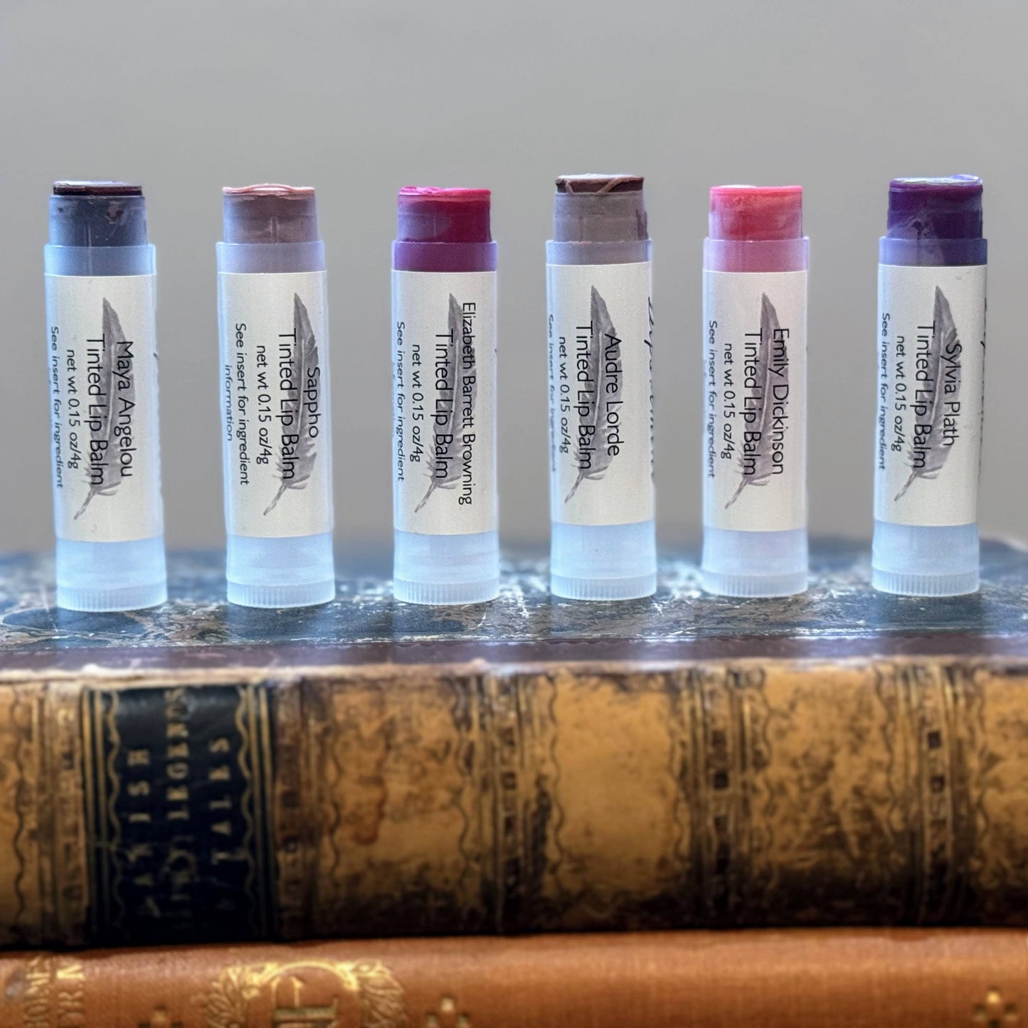 The Poetry Department tinted lip balm